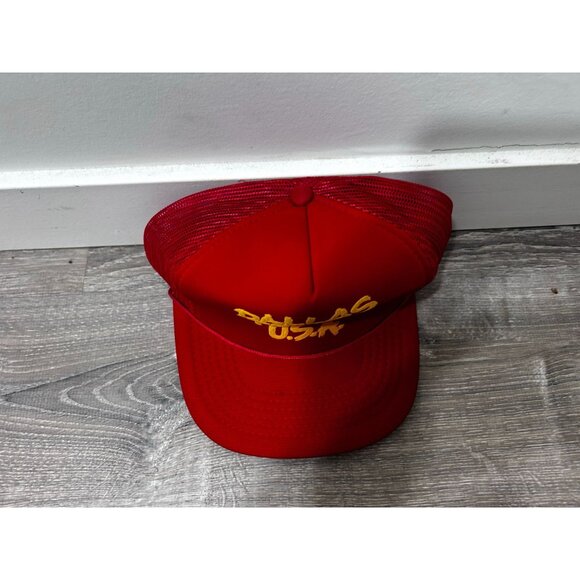 Dallas Taxes Baseball Cap Hat Men's One Size Adjustable 100% Polyester Red - Picture 4 of 7